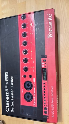Focusrite Clarett 8pre Usb