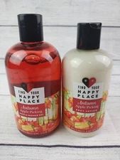 Find Your Happy Place Autumn Apple Picking Body Lotion, Bath & Shower Gel 2pack