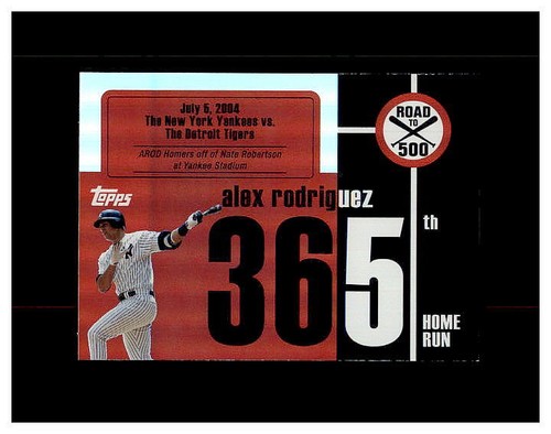 ALEX RODRIGUEZ YOU PICK SEE SCANS OF EVERY CARD LOT 2 ALL ALEX,S 100,S SEE LOT#1 - Picture 326 of 419