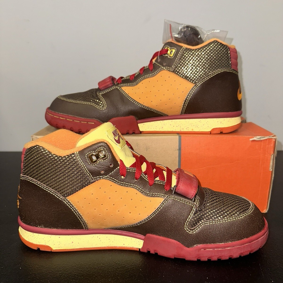 Nike Air Trainer 1 SB Huf-Gold Digger 2005 Size 13 Brand New 