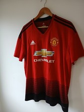 Manchester United 2019/20 Home Football Shirt Mens Extra Large XL Short Sleeved