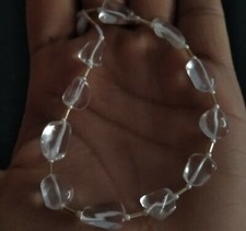 Natural Crystal Nugget Smooth 10x11-11x14mm Loose Gemstone Beads 8"Inch 1 Strand
