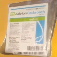 Advion Cockroach Bait Gel by Syngenta 4 x 30g Tubes 4 Tips 4 Plungers