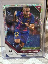 2021-2022 Topps UEFA Champions League Oscar Mingueza Rookie #41 Sparkle Foil RC