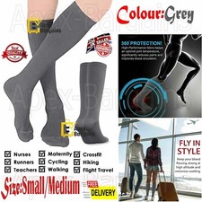 Travel Miracle Flight Compression Socks Unisex Anti Swelling Fatigue DVT Support