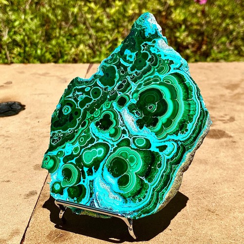 378G Natural polyophthalmic Silicon malachite crystal gloss mineral specimen - 第 1/12 張圖片