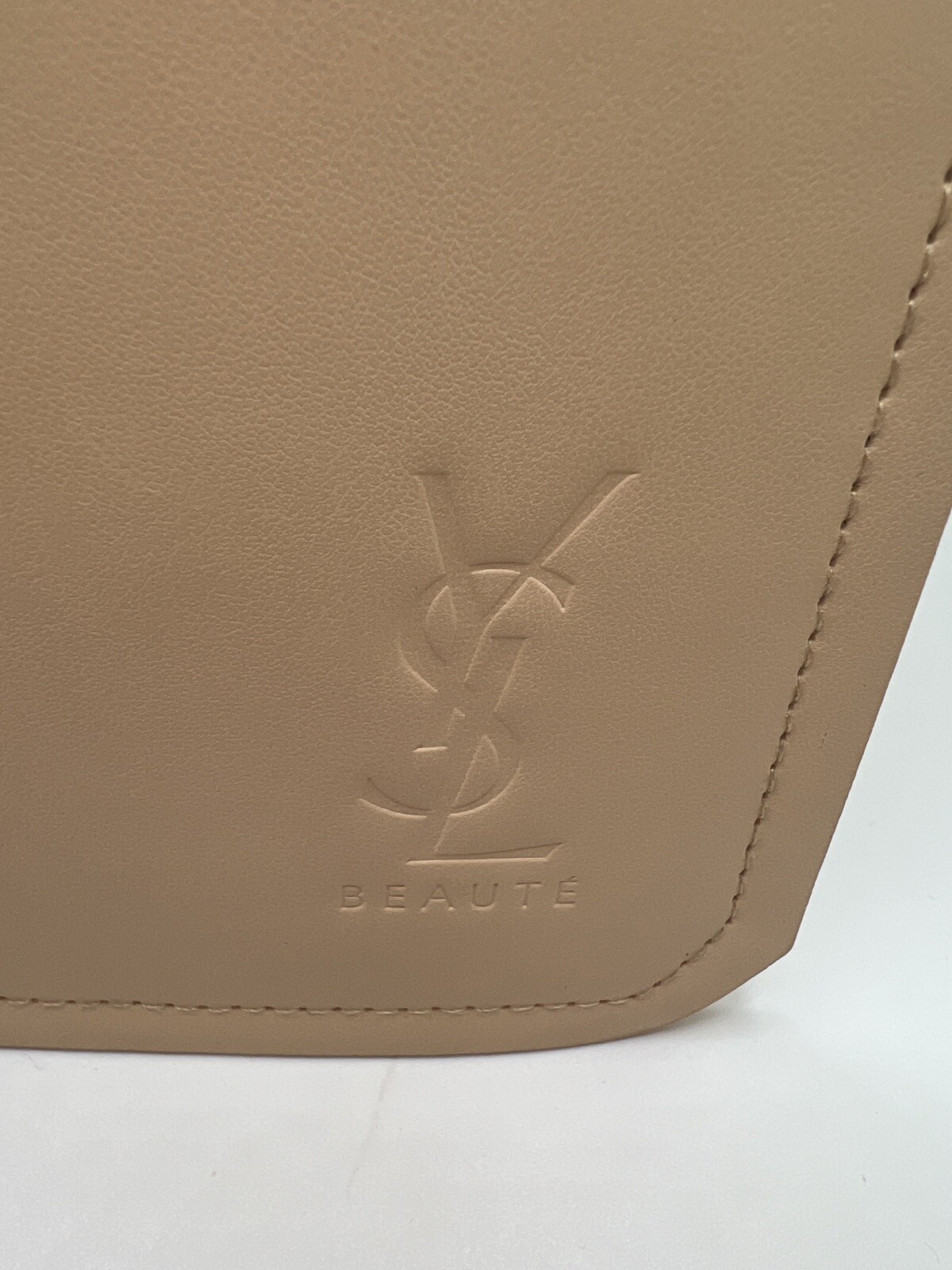 Borsa pochette pochette pochette Yves Saint Laurent Beaute YSL trucco cosmetici NUOVA