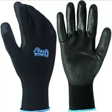 Grease Monkey Gorilla Grip 5 Pairs Mechanic Maximum Gripping Gloves Large *NEW*