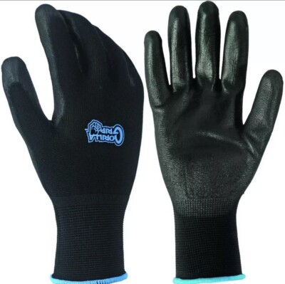 Grease Monkey Gorilla Grip 10 Pairs Mechanic Maximum Gripping Gloves Large *NEW*