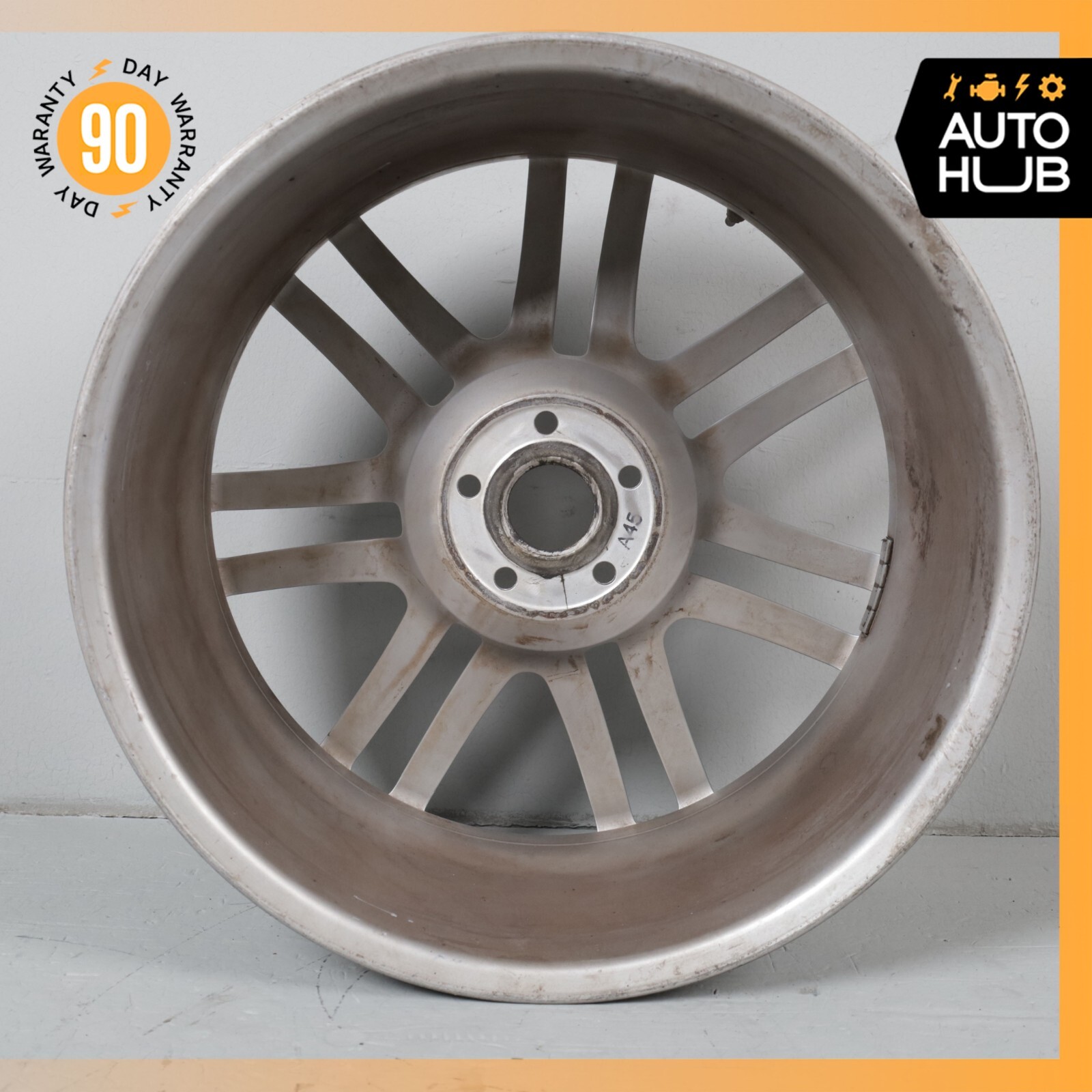 Bentley Continental GT Flying Spur 9 x 20 20" Wheel Rim Silver 3W0601025AB OEM