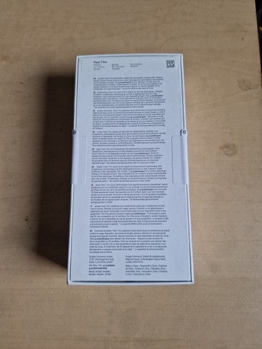 Google Pixel 7 Pro GP4BC - 128GB - Obsidian (Ohne Simlock) (Dual-SIM) - Bild 3 von 14