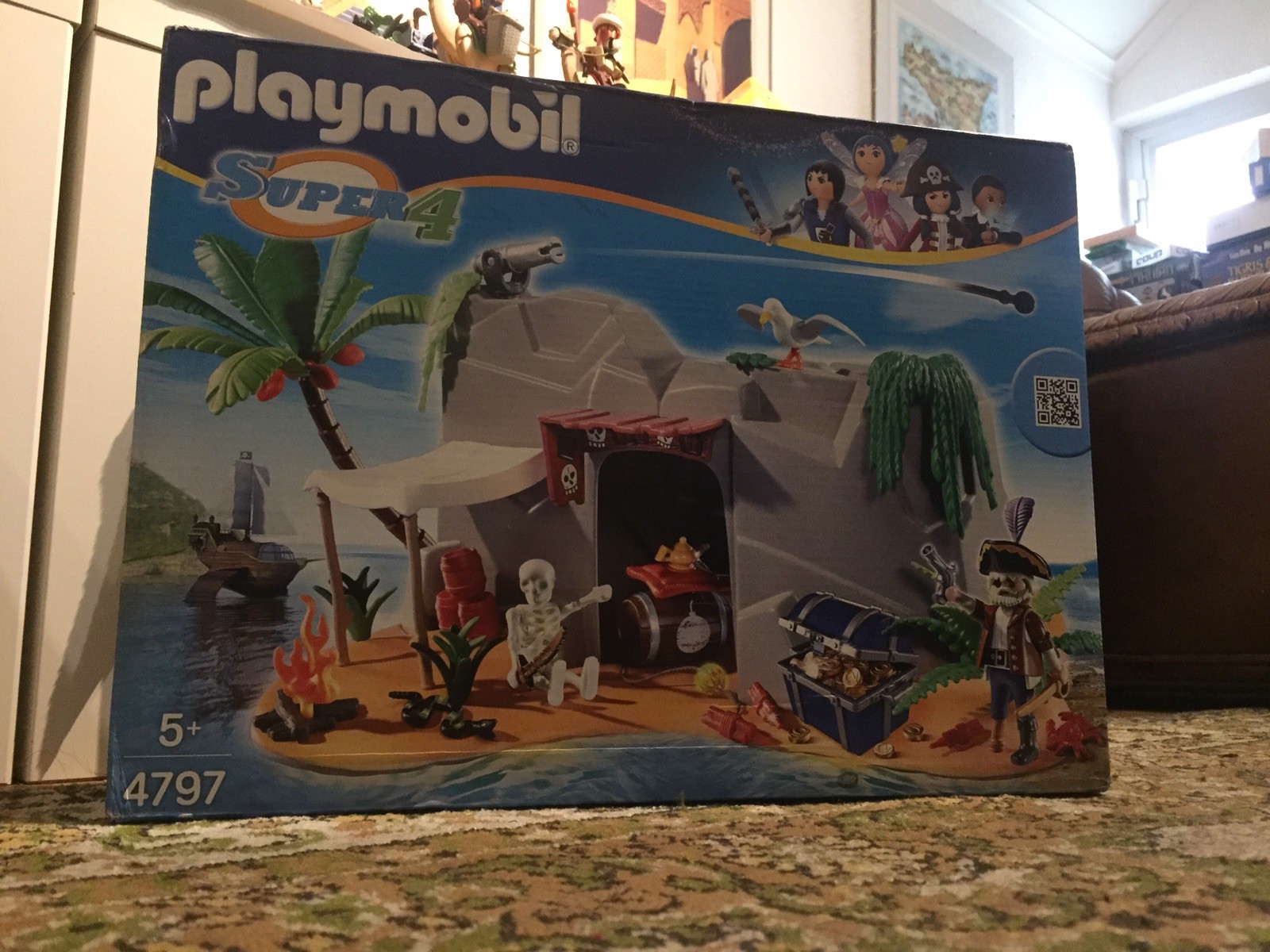 playmobil super 4 pirate ship