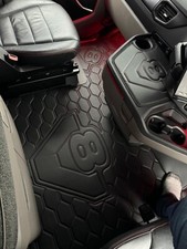 SCANIA S V8 PRESTIGE LINE HONEYCOMB STITCH FLOOR MAT LHD RHD SWIVEL FOLD CAPTAIN