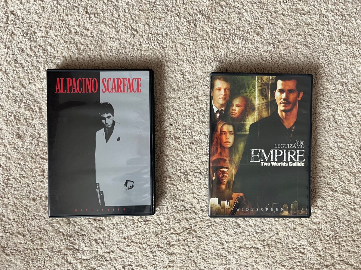 DVD lot of Crime/Thriller/Drugs Scarface Empire Great classic