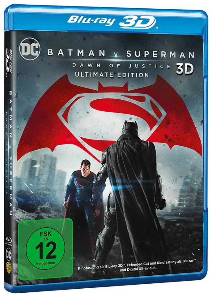 Batman v Superman: Dawn of Justice 3D + 2D / Ultimate Edition # 3-BLU-RAY-NEU - Bild 3 von 4