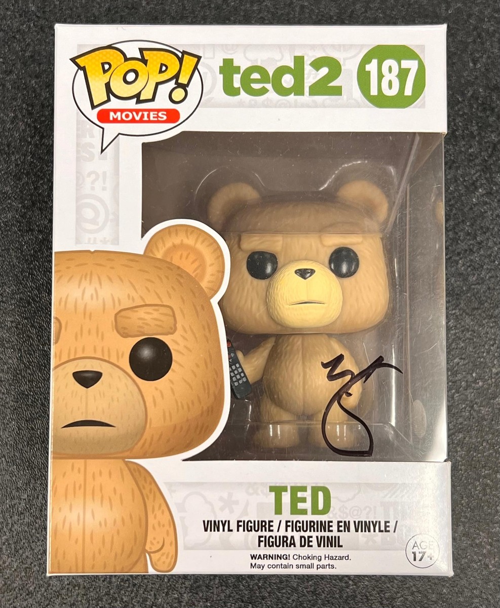 Mark Wahlberg Signed Ted Funko Pop #187 PSA/DNA Ted 2 | eBay