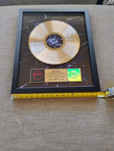 Cash Cash Ft. Abir "Finest Hour" RIAA Gold Album Award Platinum Rare 500k Music - Picture 17 of 21