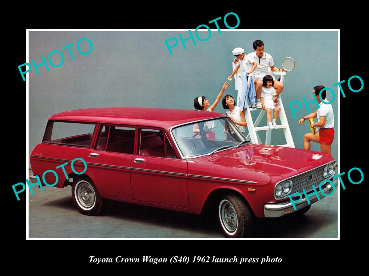 OLD 8x6 HISTORIC PHOTO OF 1962 TOYOTA CROWN WAGON LAUNCH PRESS PHOTO 1 |  eBay