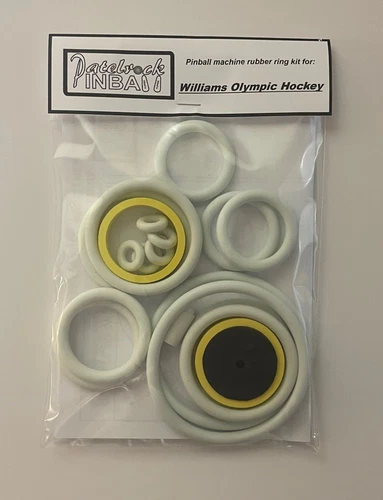 1972 Williams Olympic Hockey Pinball Machine Rubber Ring Kit