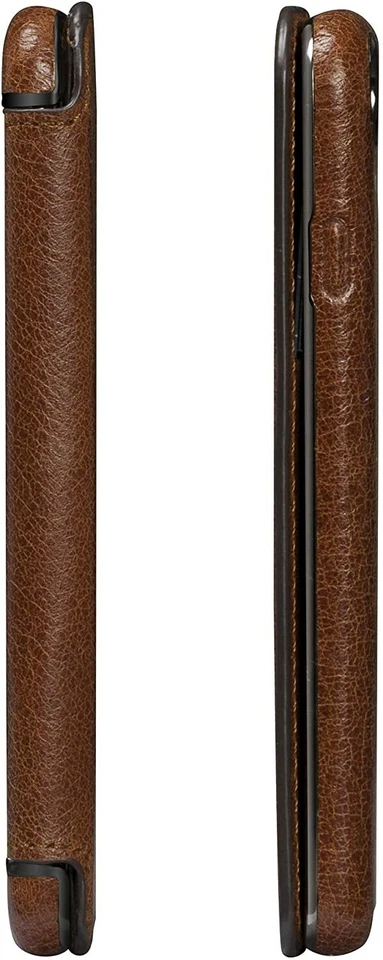 Funda tipo billetera ultra delgada de cuero con libro para iPhone SE 2020/22, iPhone 8/7 Foto 4 de 4