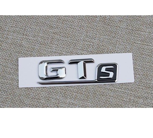 Letras cromadas GTs tapas maletero insignia emblema emblema para Mercedes Benz AMG GT S - Imagen 1 de 6