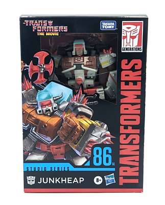 Figurine Transformers Junkheap 86 Hasbro – Collection, Série Animée – Neuve Sous Blister