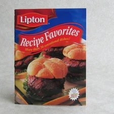 Lipton Recipe Secrets Favorites Booklet 2002 Bonus Recipes from Knorr Soup Mixes