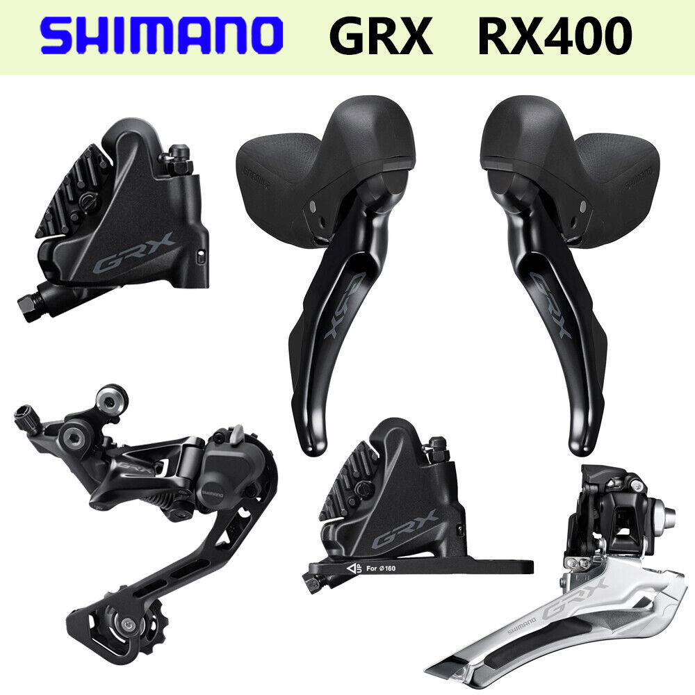 New Shimano GRX RX400 Groupset Gravel Road Bike 2x10 Speed New Shimano GRX RX400 Groupset Gravel Road Bike 2x10 Speed