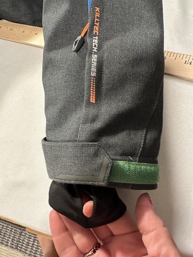 KILLTEC Technical Series Insulated Winter SKI🎿Jacket Youth/Men/unisex Blue/Gray - Picture 15 of 20