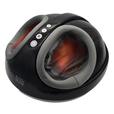EASY HOME Fußmassagegerät elektrisch Shiatsu Kompressionsmassage Wärmefunktion 