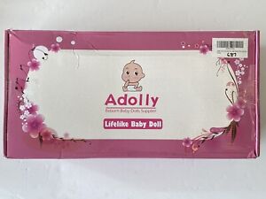 Adolly Gallery 20 Inch Reborn Baby Doll Full Body Silicone Vinyl 