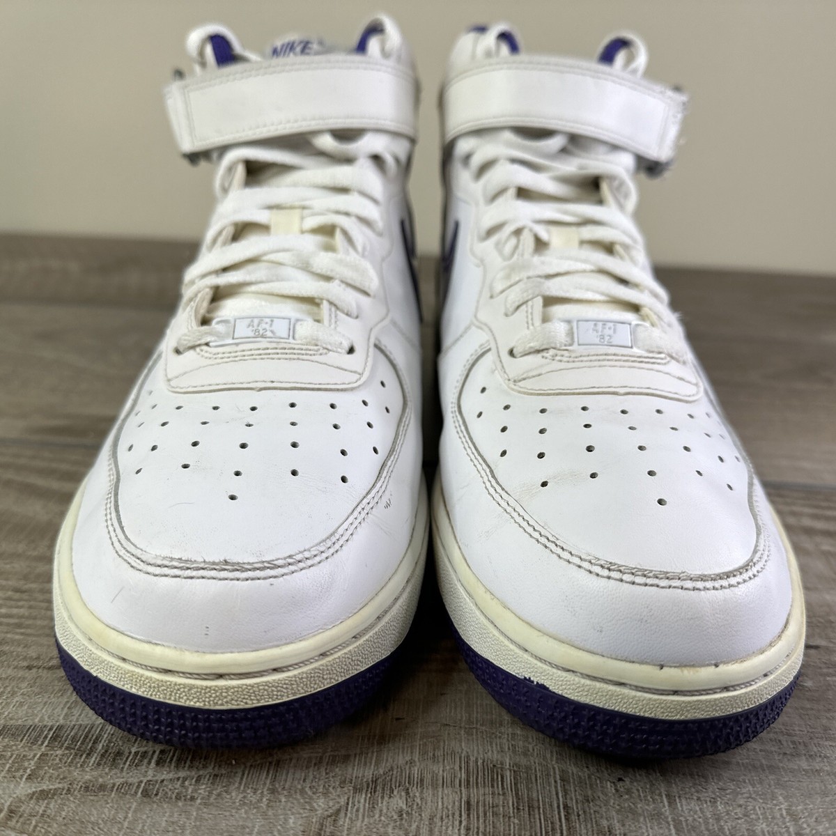 マナブ　　白 Nike Mens Air Force 1 Mid '07 White 315123-111 Size 10.5