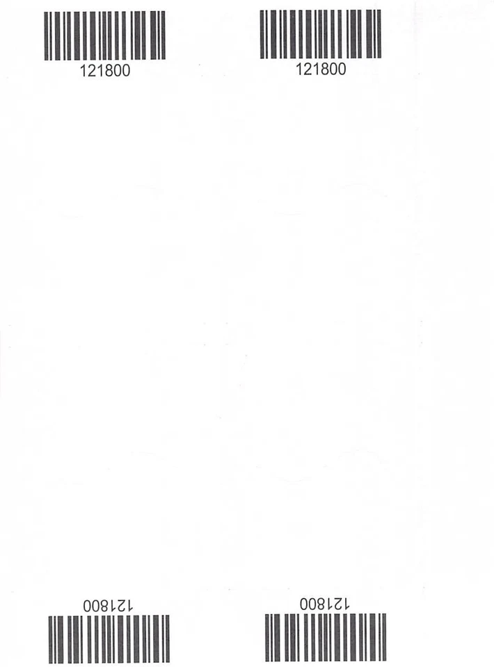 CANCELED POSTAL COUNTERFEIT PLATE BLOCKS (2) FOR STUDY $1 AND $2 FLORAL GEOMETRY - Image 2 of 4