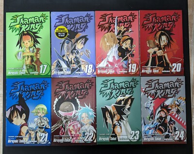 Shaman King Manga English Volume 1-32 Complete Set Excellent