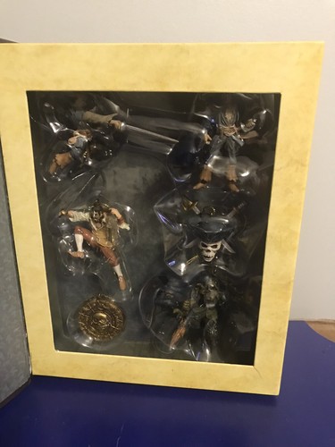 DISNEY PIRATES OF THE CARIBBEAN DEAD MAN'S CHEST STORYBOOK 6 pc SET ORNAMENTS - 第 3/11 張圖片