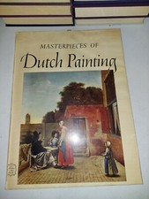 Masterpieces of Dutch Painting, Harry N. Abrams, Illustrated, 16 Prints, 1954