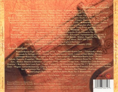 VARIOUS ARTISTS RCA RED SEAL CENTURY: SOLOISTS AND CONDUCTORS NEW CD