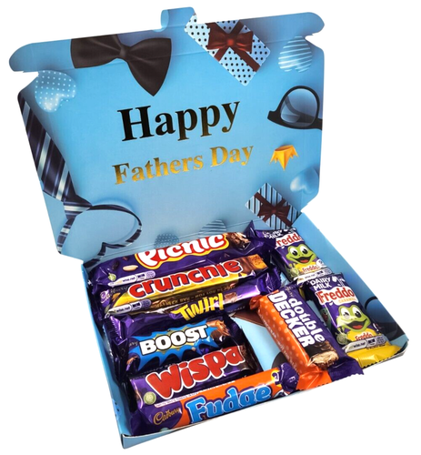 Cadbury Chocolate Freddo Twirl Sweet Gift Box Hamper Happy Fathers Day ...