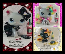 🎀 Littlest Pet Shop LPS Clothes Skirt Custom Outfit🎀CHOICE *cat not included* 