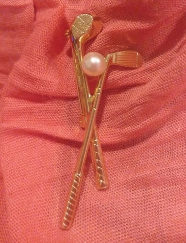Gold Course Pin Gold Tone 2
