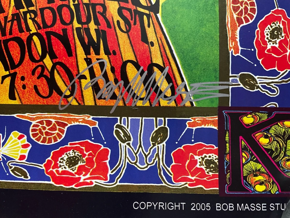 Pink Floyd Signed Poster (Bob Masse) That I Added To The Collection - Foto 8