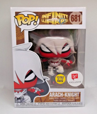 NIB - FUNKO - MARVEL - ARACH-KNIGHT #681 - GITD- WALGREEN'S EXCLUSIVE - 2020