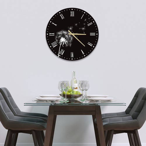 Premier Range Glass Wall Clock in "Various Designs" - Picture 68 of 97