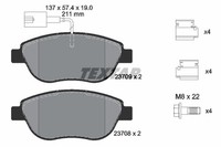 Textar Bremsbelagsatz Scheibenbremse Q+ 2370901 FüR Fiat Abarth Opel Combo EVO