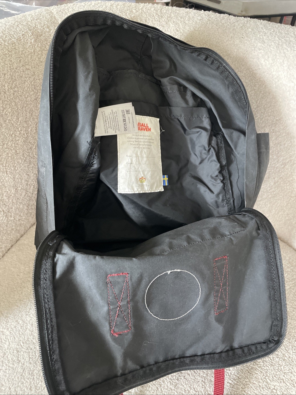 Fjallraven - Kanken Classic Pack Backpack Tote 23510 Navy Blue image 3