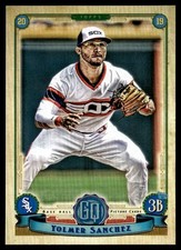 2019 Topps Gypsy Queen Yolmer Sanchez Chicago White Sox #134