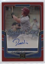 2024 Panini Donruss Signature Series Red 91/99 Dustin Harris #SS-DH Auto 0hk3