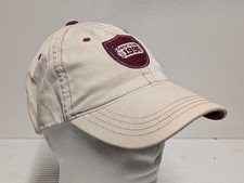 Cinch Jeans Fitted Flexfit White Burgundy Hat...