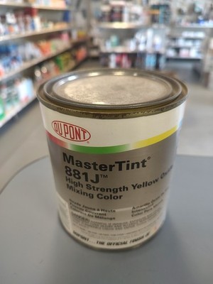 DuPont Axalta, Cromax, MasterTint 881J H/S Yellow Oxide-Mixing Color; 1Qt