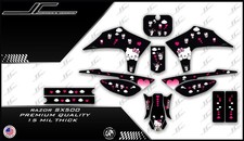 Razor SX500 graphics kit decals THICK AND HIGH GLOSS